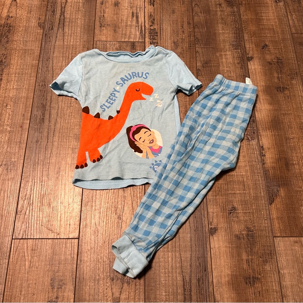 Ms. Rachel "Sleepy-Saurus" Toddler Pajama Set - 3T‎ - 100% Cotton